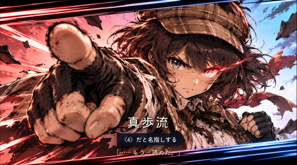 【カードゲーム】舞黒館の惨劇 探偵少女はダウトで勝ちの目を見るか