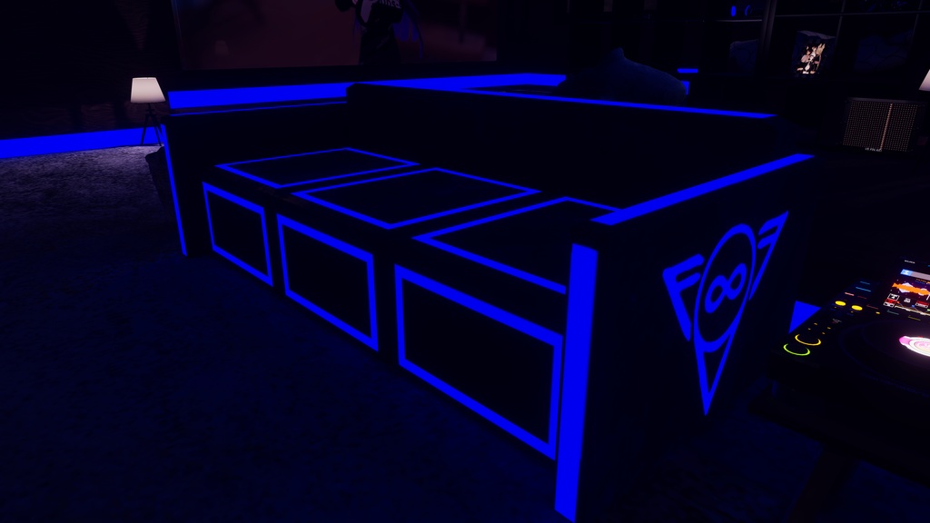 Tron inspired couch