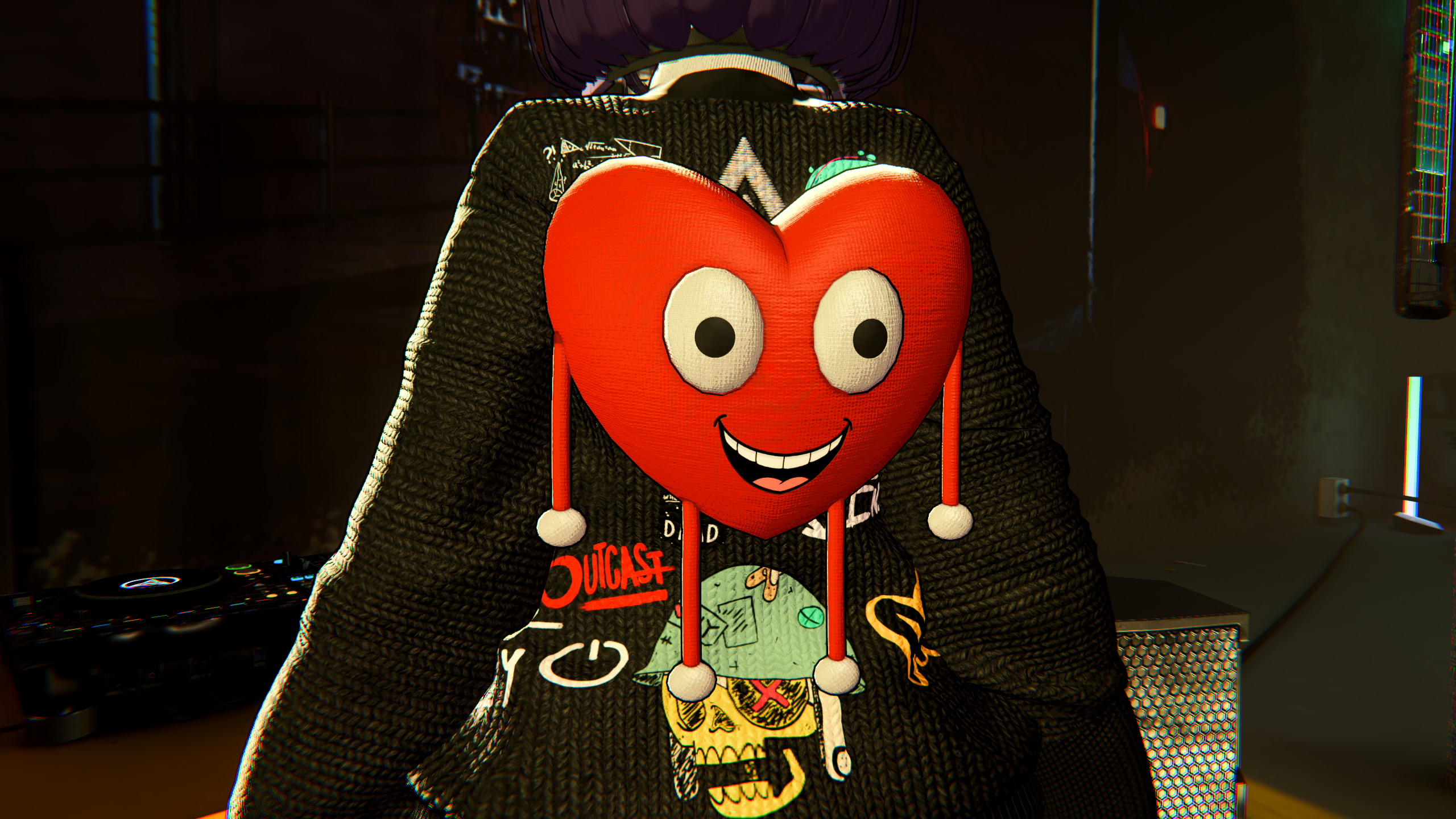 [Free] Cute Heart Bling Accessory ️ | PhysBones & LilToon Ready ...
