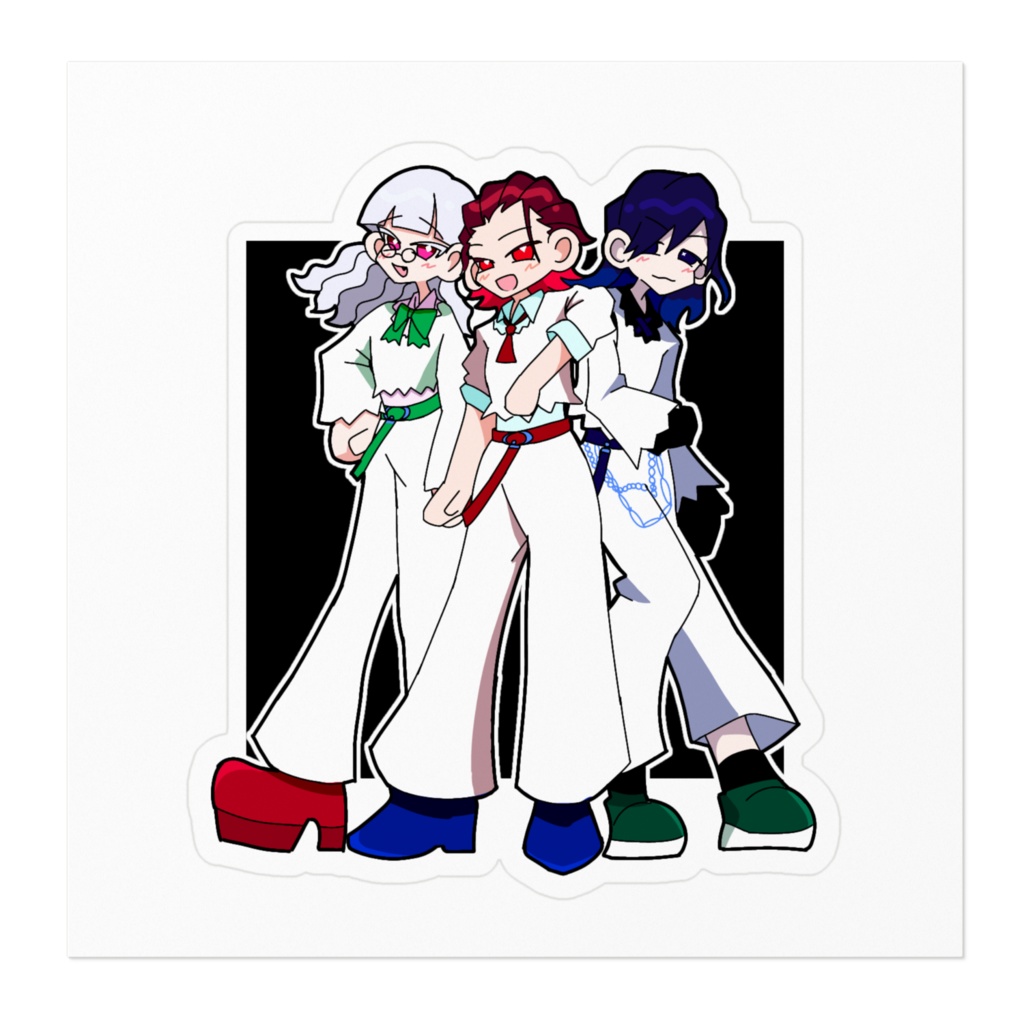 WORLD 2nd Anniversary ステッカー