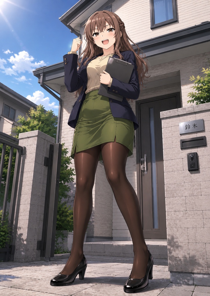 【完全版】家庭訪問にくる女性教師　PNG版