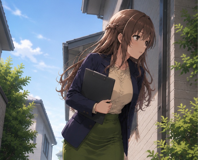 【完全版】家庭訪問にくる女性教師 PNG版