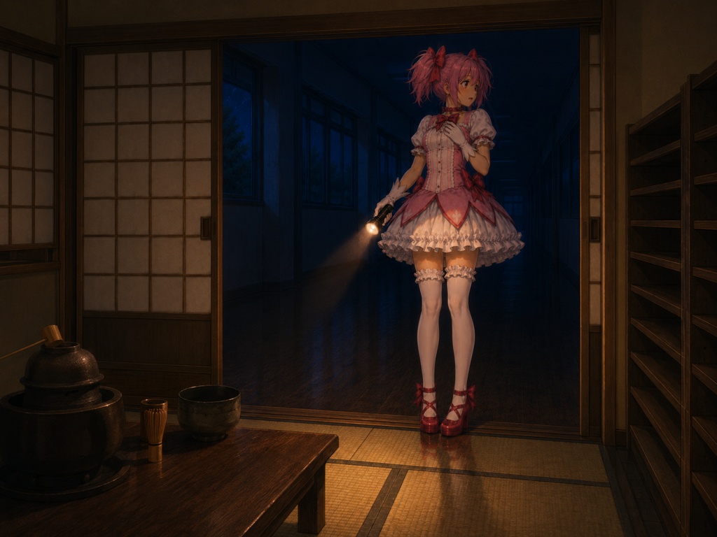夜間巡回――見つけてしまったコスプレ衣装 文化系室編 PNG+PDF