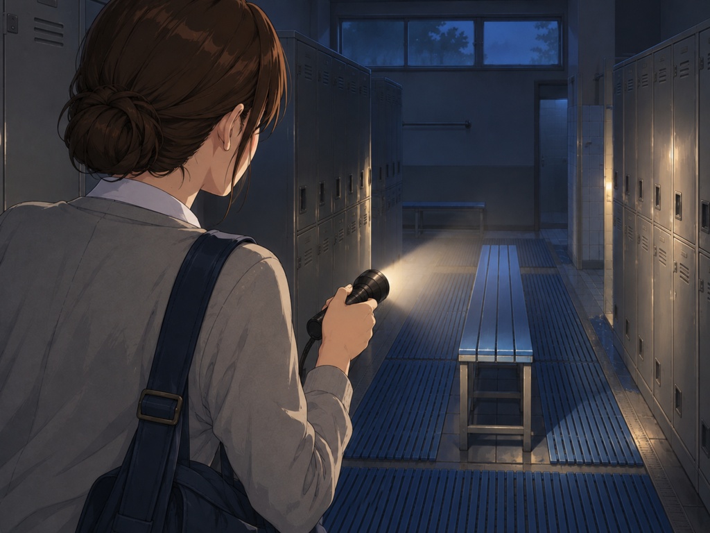 夜の学校 夜間巡回 ―白いパンプス、濡れるまで― PNG65枚+PDF