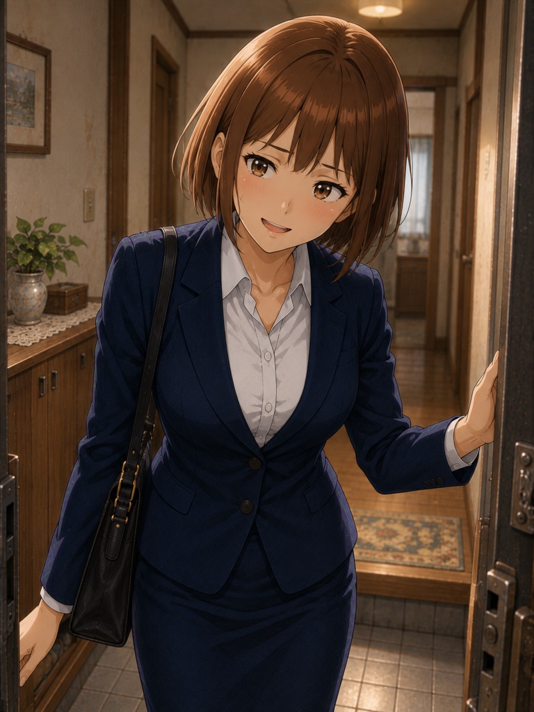 物件案内をする不動産鑑定士さん 前編 PNG78枚+PDF