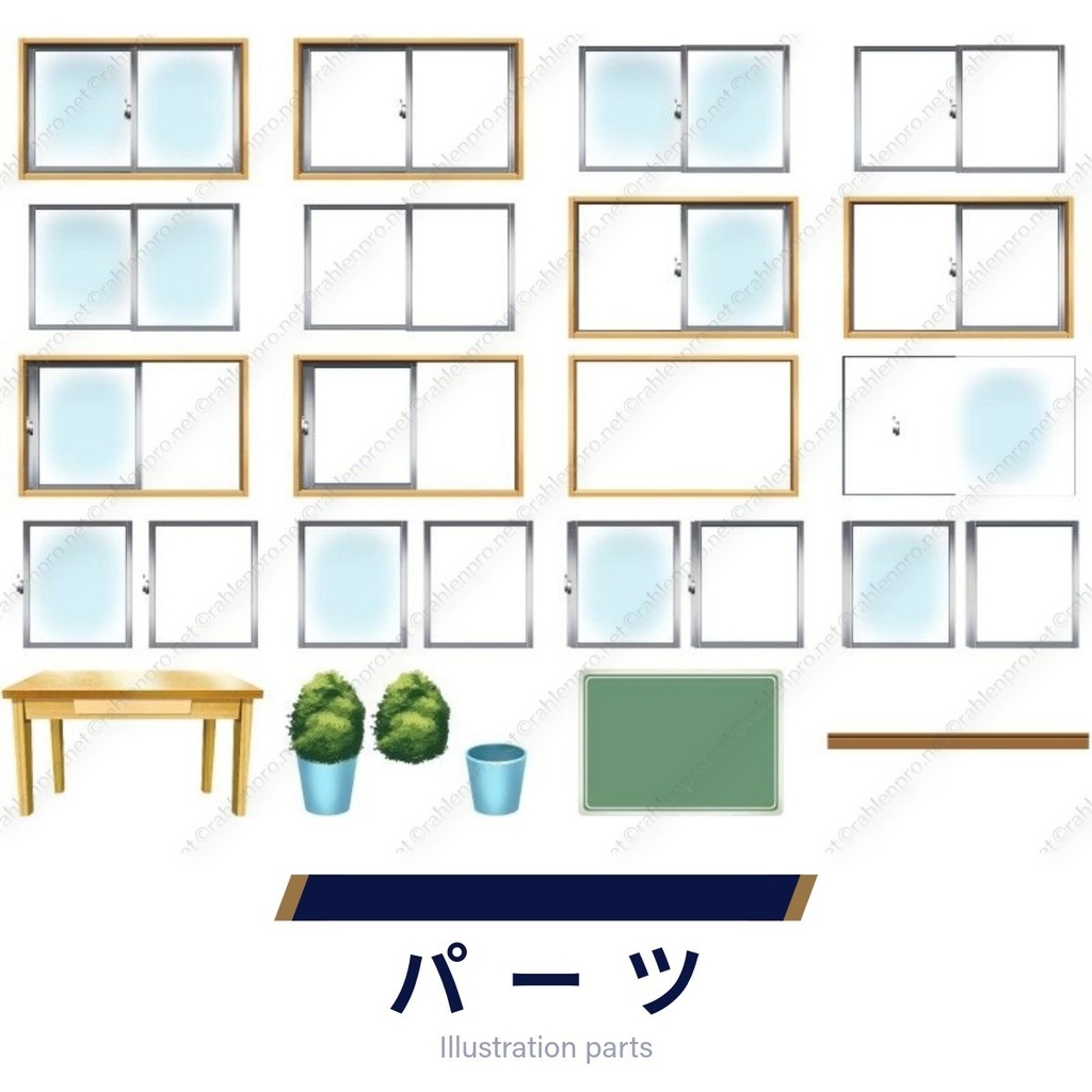 背景素材 ワンルーム