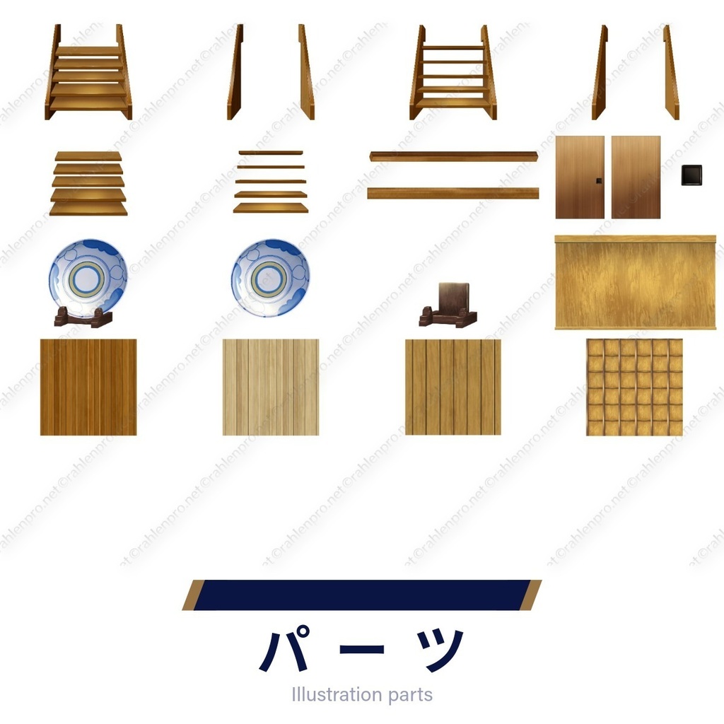 背景素材 檜舞台