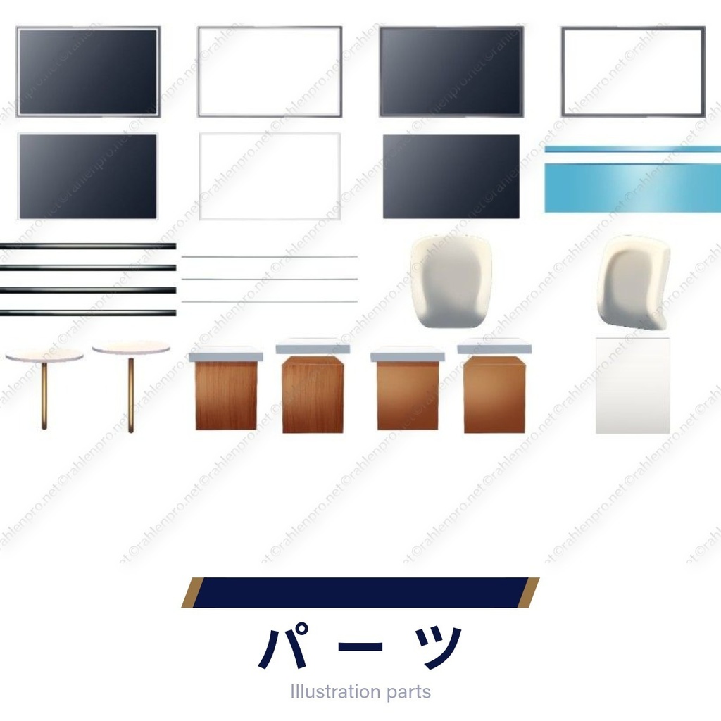 背景素材 ニュース番組