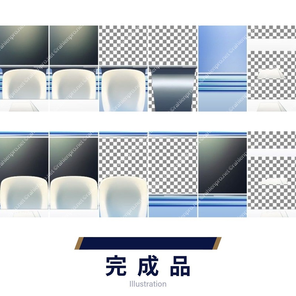 背景素材 ニュース番組