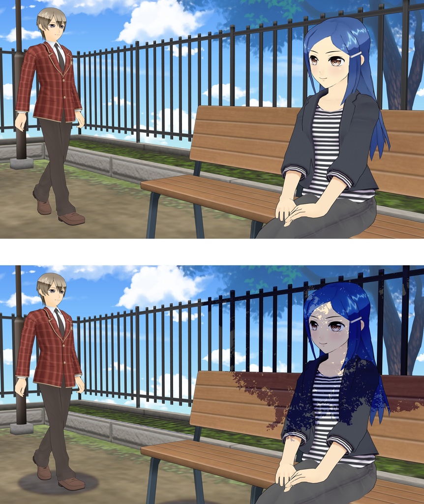 【無料版あり】イラスト素材 影