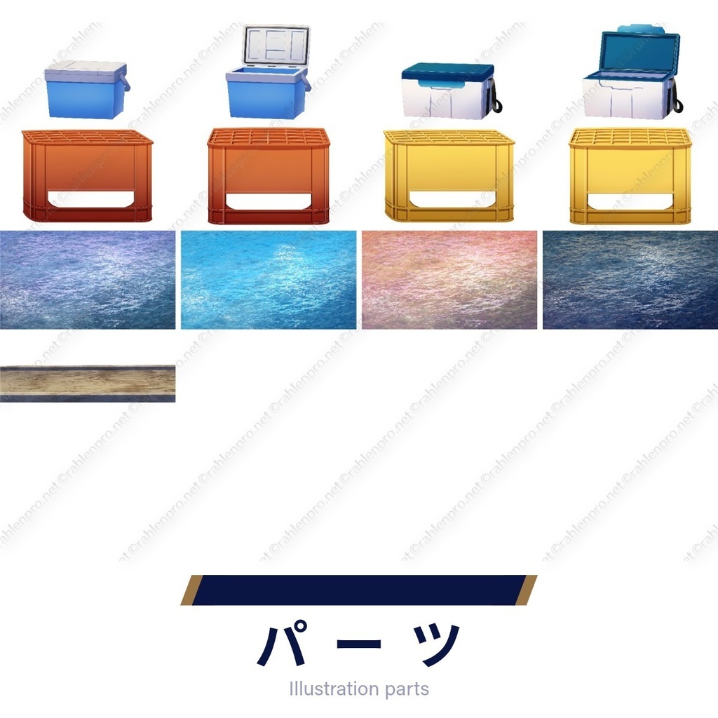 背景素材 釣り堀