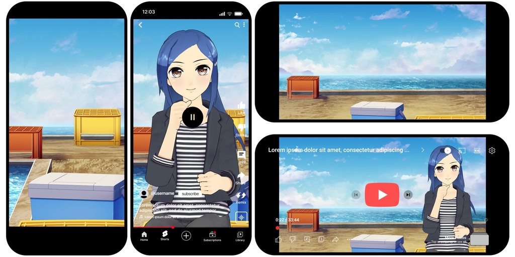 背景素材 釣り堀