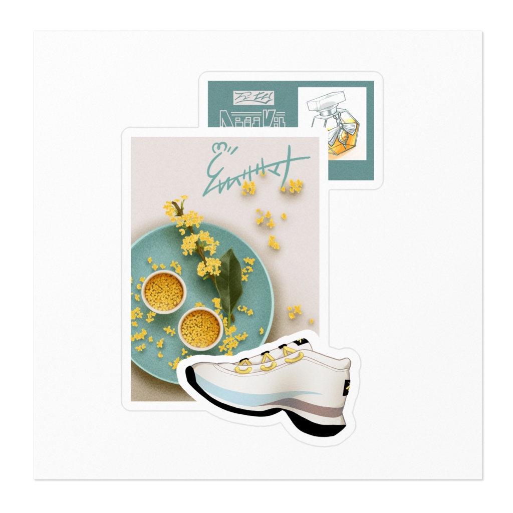 【非公式】緋八マナイメージステッカー