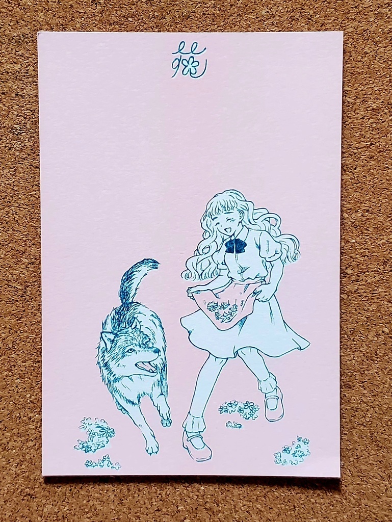 雪月花ポストカード