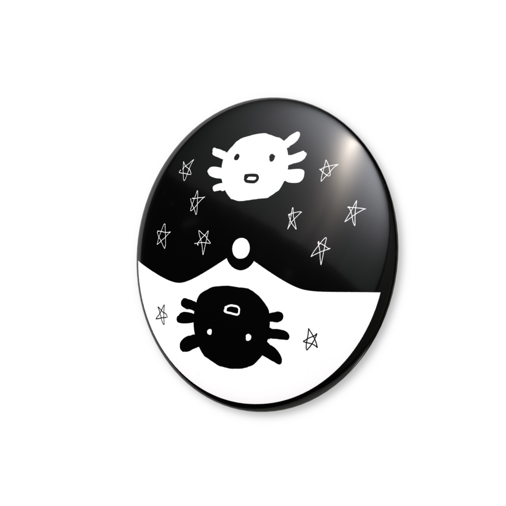 ノームーホンバッジ(56mm)