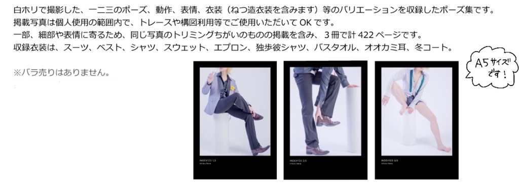 INDEX123(3冊セット)