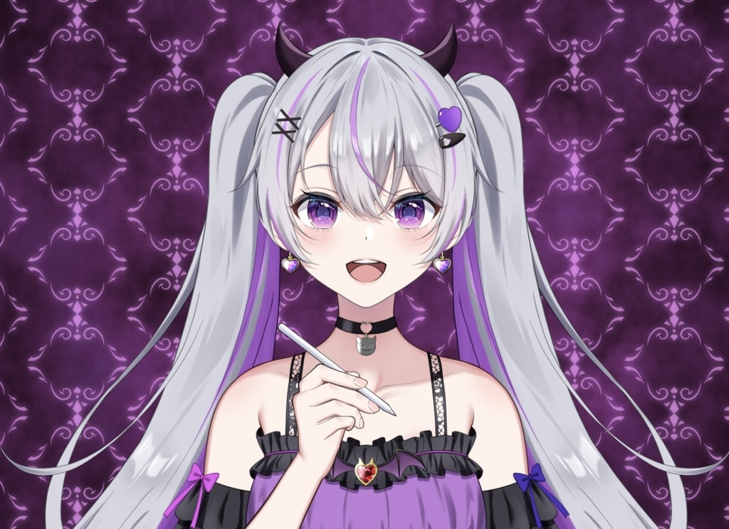 【フリー素材】ペンを持っている手【Vtuber】