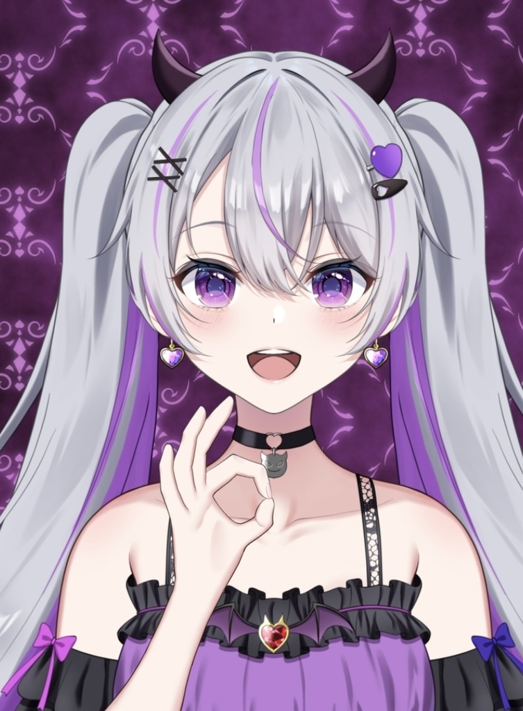 【フリー素材】OKサインの手【Vtuber】