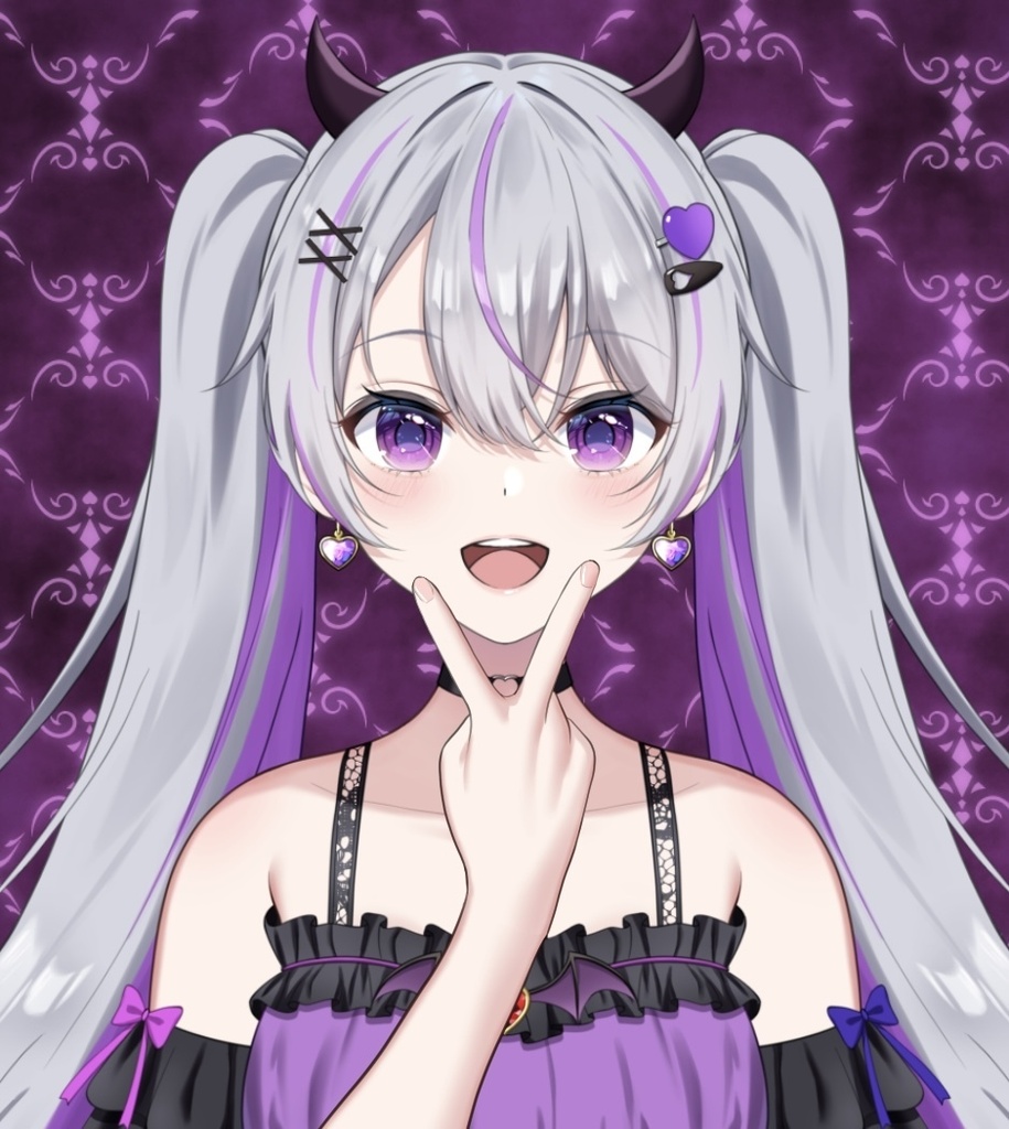 【フリー素材】裏ピースの手【Vtuber】