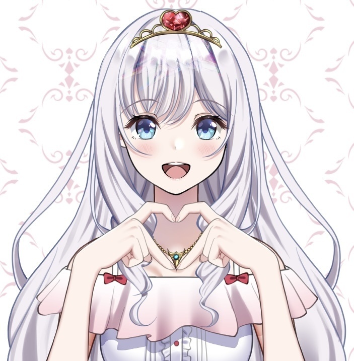 【フリー素材】ハートを作る手【Vtuber】