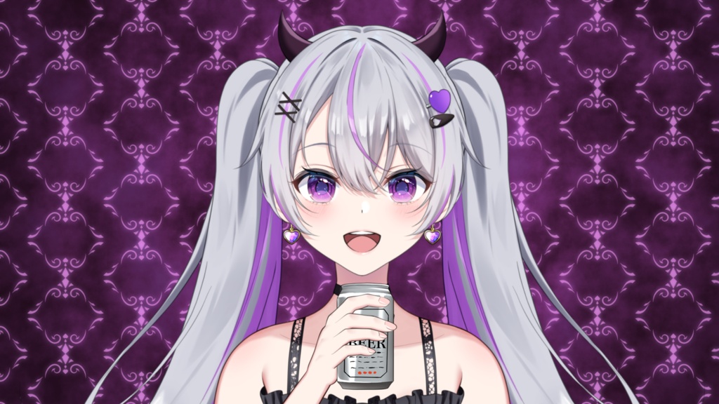【フリー素材】缶ビールを持つ手【Vtuber】