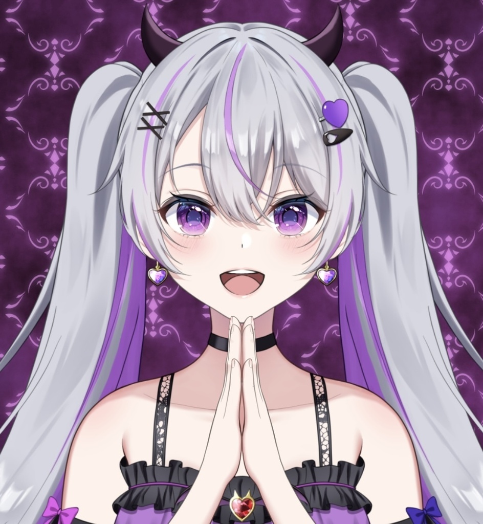 【フリー素材】合わせる手【Vtuber】