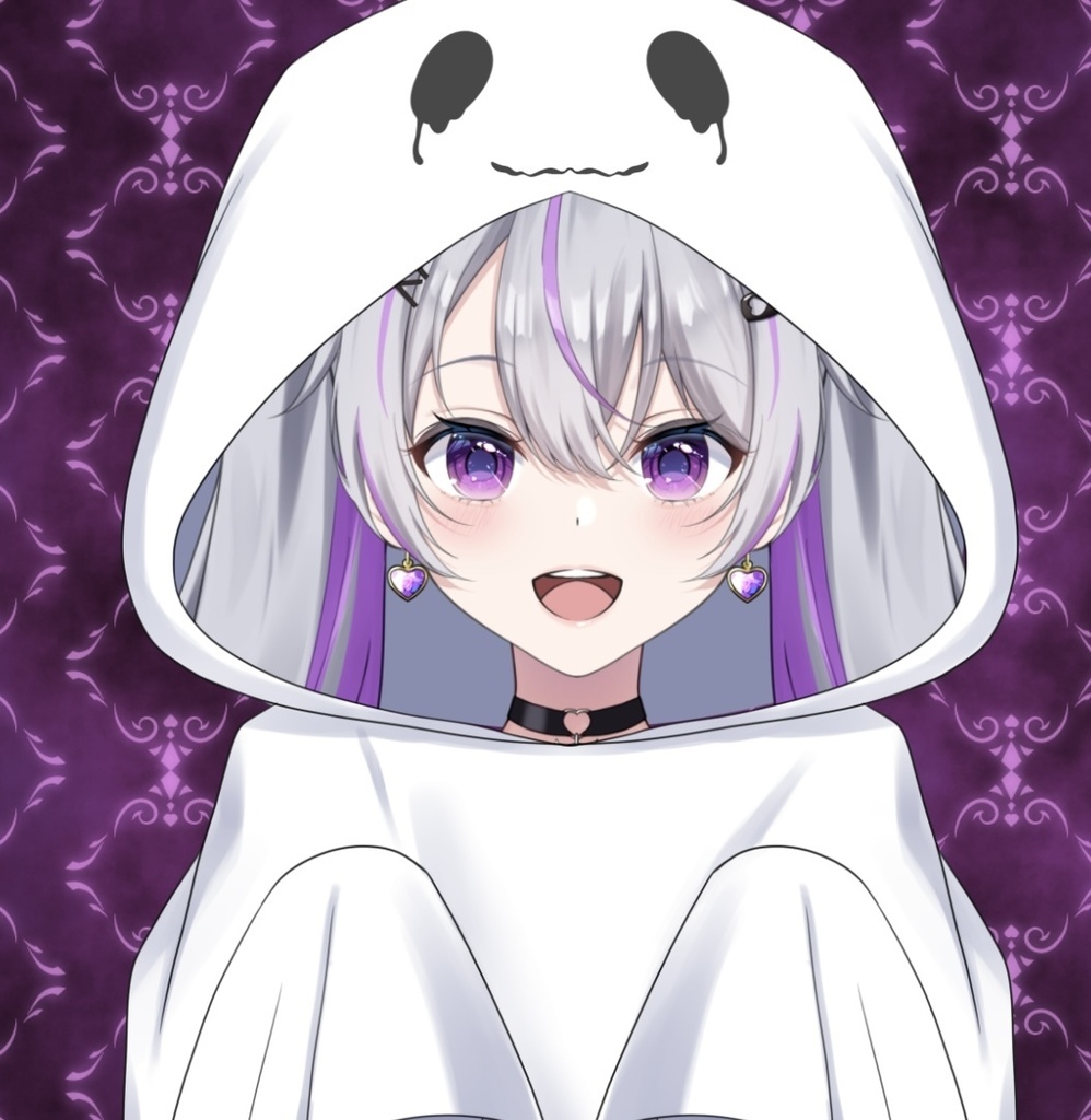 【Vtuber素材】お化けパーカー