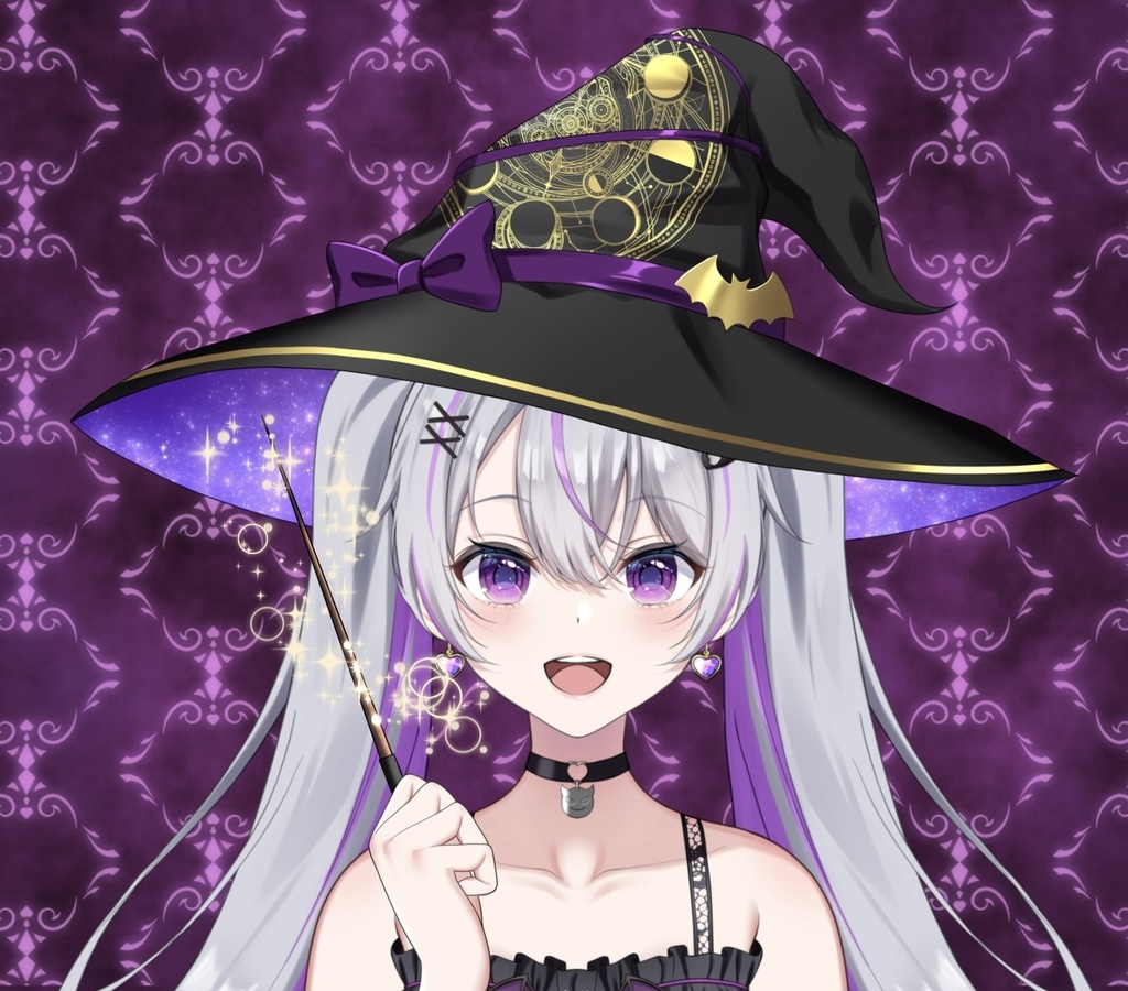 【Vtuber素材】魔法の杖を持つ手