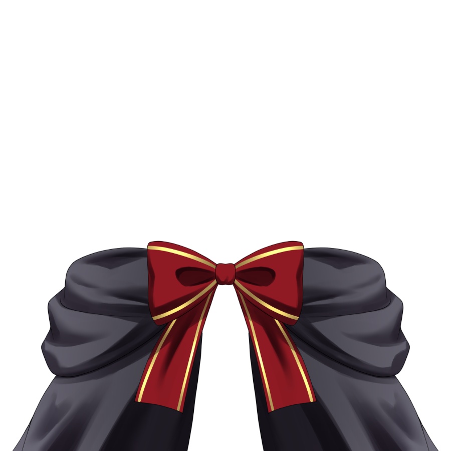 【Vtuber素材】黒マント