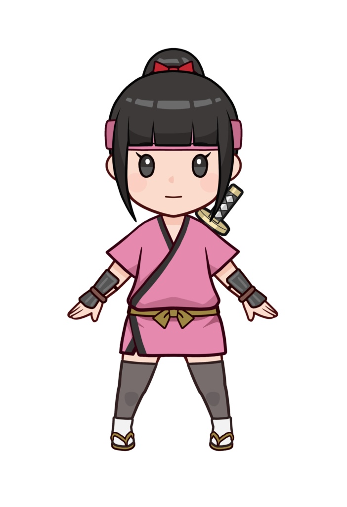 【CryptoNinja】咲耶 Live2Dモデルデータ【お試し版】