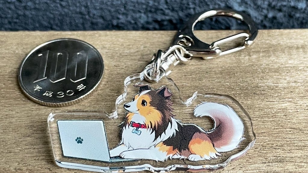 アスティ アクリルキーホルダー