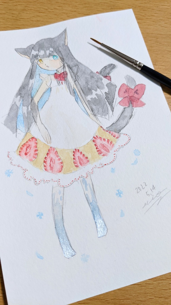 ❄🍰😺