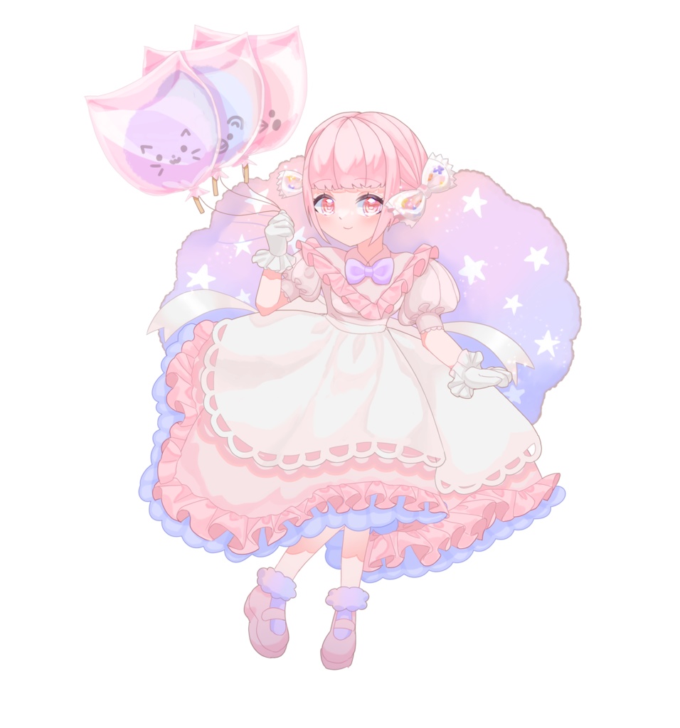 わたがしちゃんアクリルフィギュア