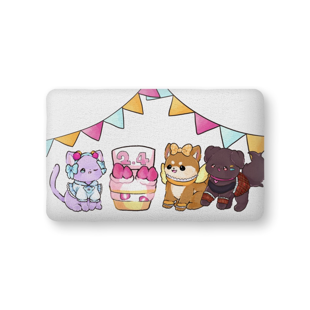 【2024あむあむ生誕祭グッズ】ふかふかクッション【中サイズ】