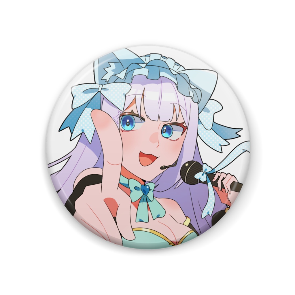 【歌みたグッズ】57㎜缶バッジ【十璃凛】