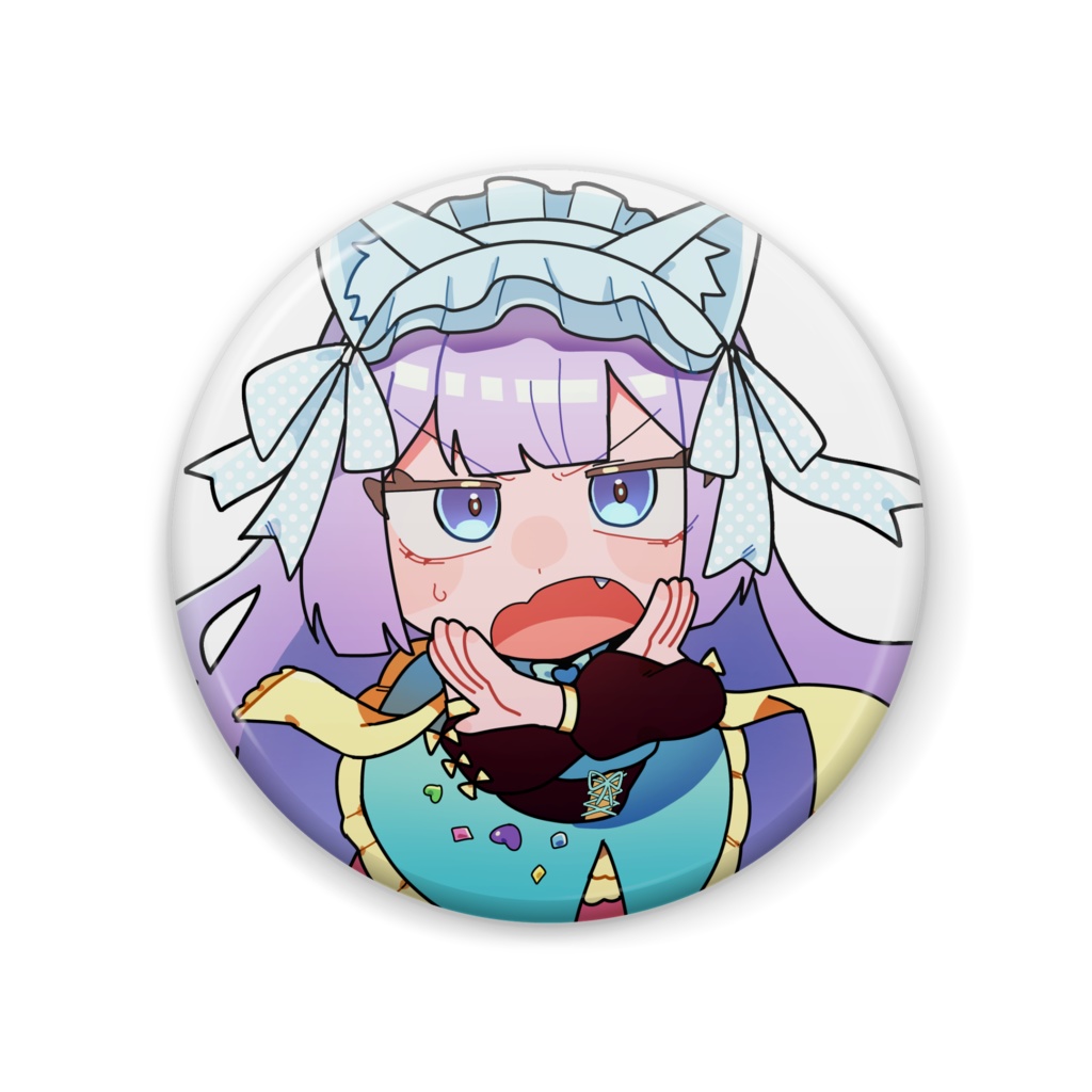 【歌みたグッズ】57㎜缶バッジ【十璃凛】