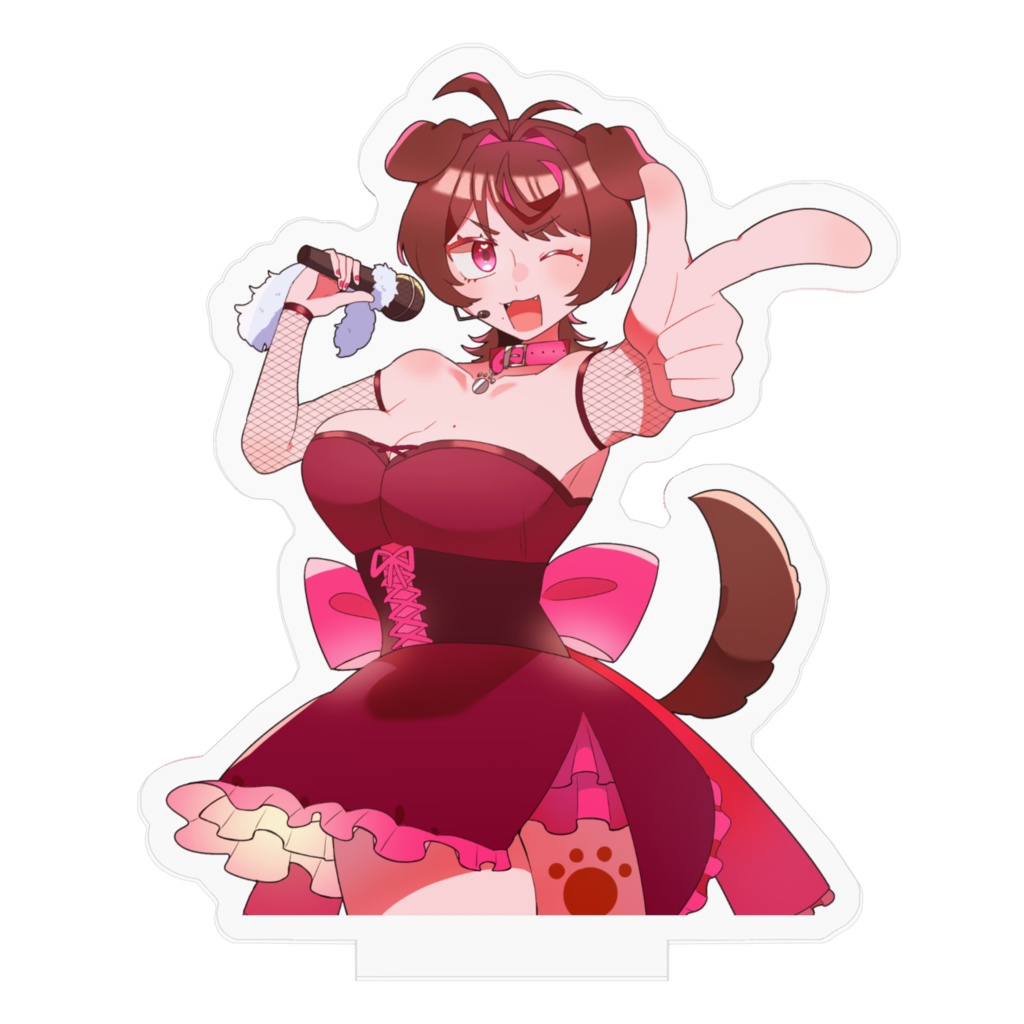 【歌みたグッズ】アクリルスタンド【犬飼ましろ】