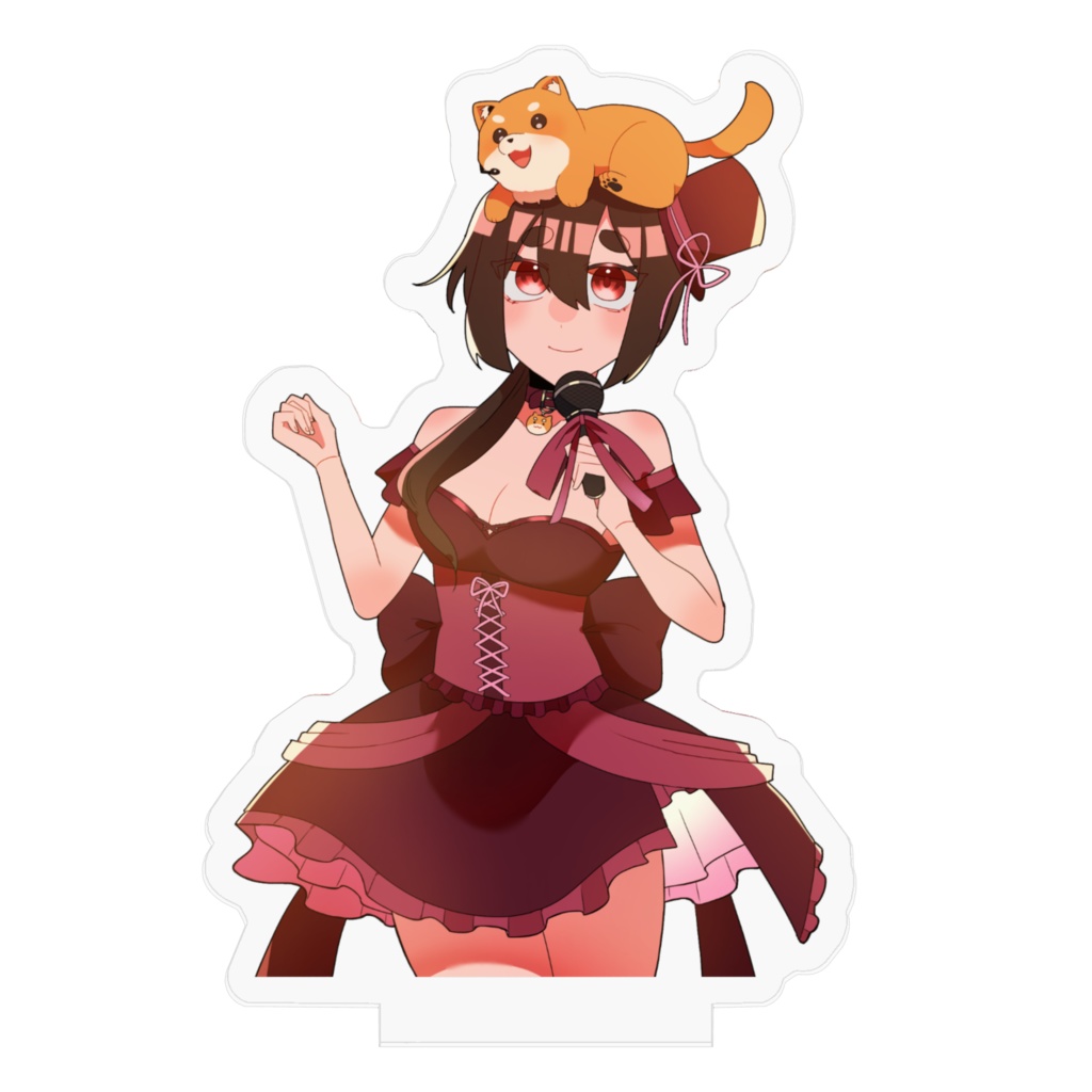 【歌みたグッズ】アクリルスタンド【ご主人&あむあむ】