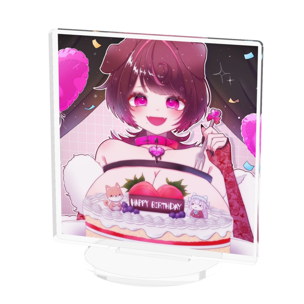 【2024犬飼ましろ生誕祭グッズ】アクリルスタンド【70㎜】