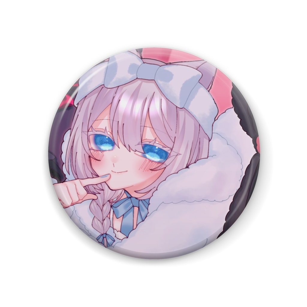 【2024年十璃凛生誕祭グッズ】丸缶バッジ【十璃凛】