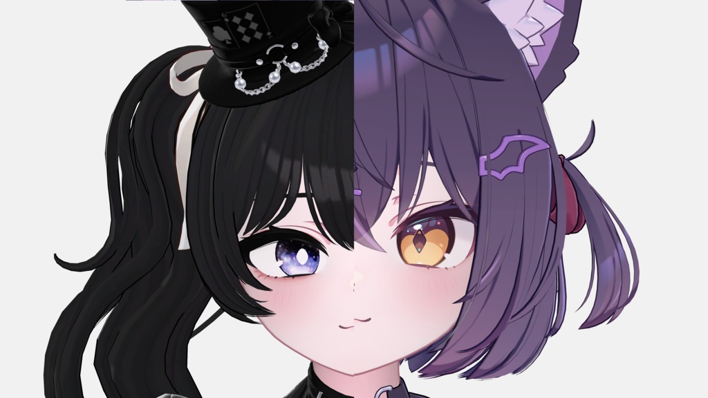 💜 ショコラ / Chocolat 💜 目テクスチャ & ブレンドシェイプ Eye Texture & BlendShape -Bunny-