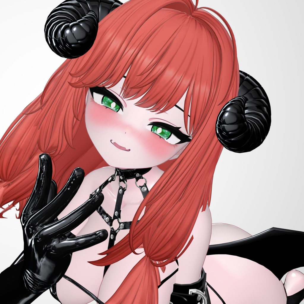 💜 ショコラ / Chocolat 💜 目テクスチャ & ブレンドシェイプ Eye Texture & BlendShape -Devil-