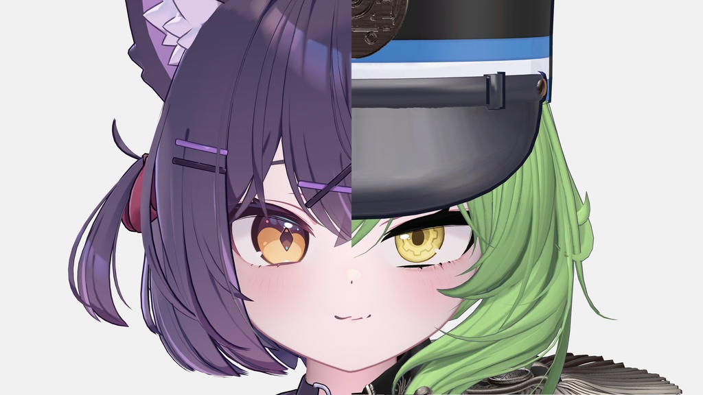 💜 ショコラ / Chocolat 💜 目テクスチャ & ブレンドシェイプ Eye Texture & BlendShape -TwinSisters-