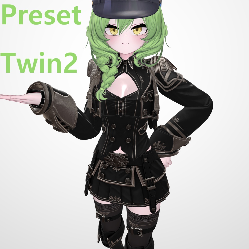 💜 ショコラ / Chocolat 💜 目テクスチャ & ブレンドシェイプ Eye Texture & BlendShape -TwinSisters-