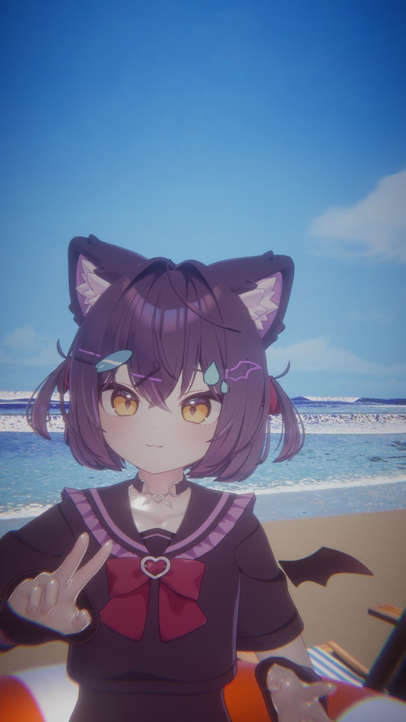 💙夏風ピクセルヘアピンアクセサリーセット💙 Summer Pixel Hairpin Accessories