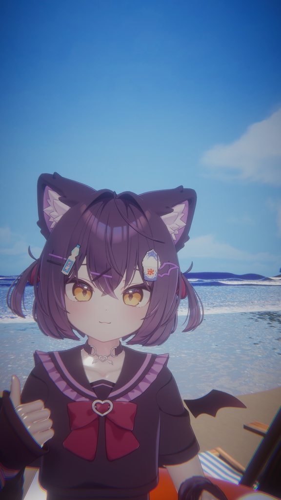 💙夏風ピクセルヘアピンアクセサリーセット💙 Summer Pixel Hairpin Accessories