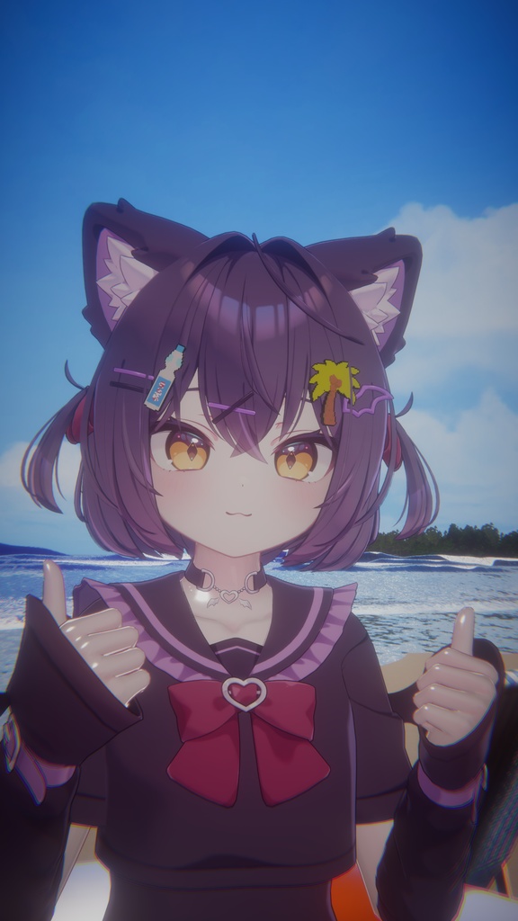 💙夏風ピクセルヘアピンアクセサリーセット💙 Summer Pixel Hairpin Accessories