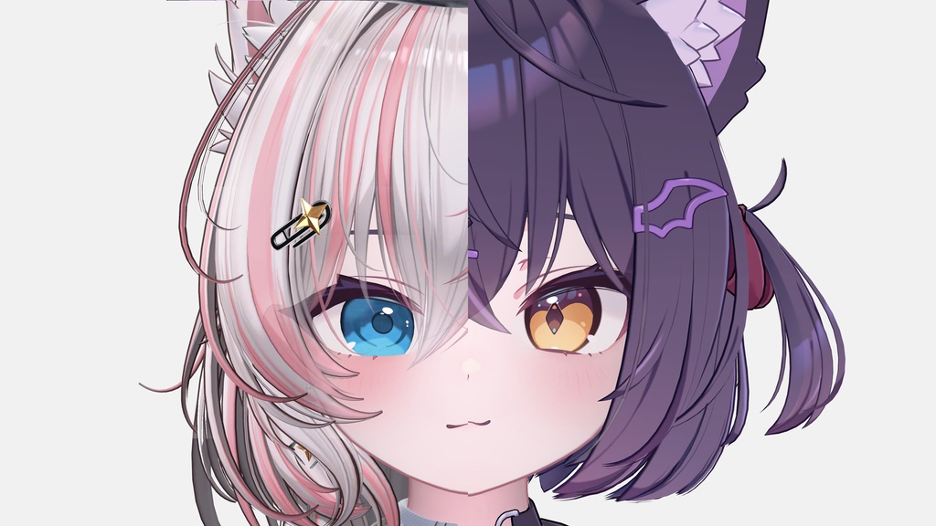 💜 ショコラ / Chocolat 💜 目テクスチャ & ブレンドシェイプ Eye Texture & BlendShape -Kemono-
