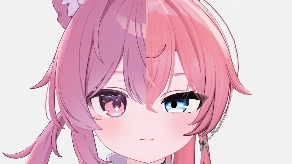 💜 プラム / Plum 💜 目テクスチャ & ブレンドシェイプ Eye Texture & BlendShape -Kohai-