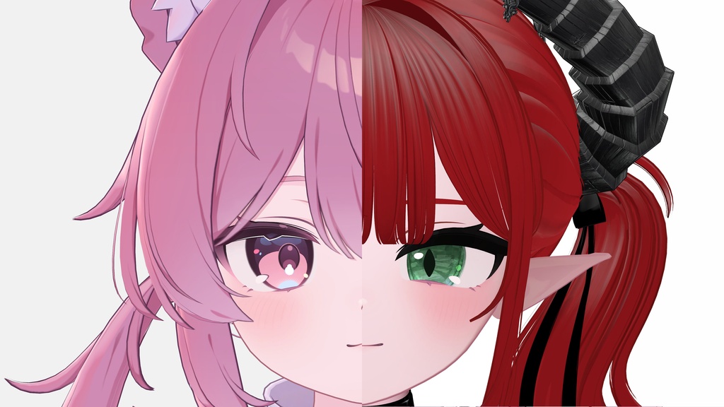 💜 プラム / Plum 💜 目テクスチャ & ブレンドシェイプ Eye Texture & BlendShape -Succu-